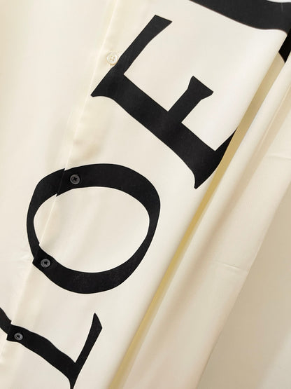 Chemise Loew blanche