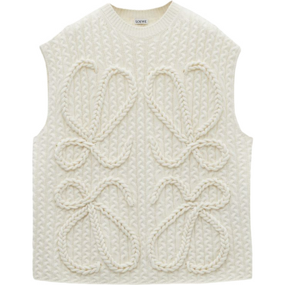 Pull sans manche Anagram Blanc 10/10