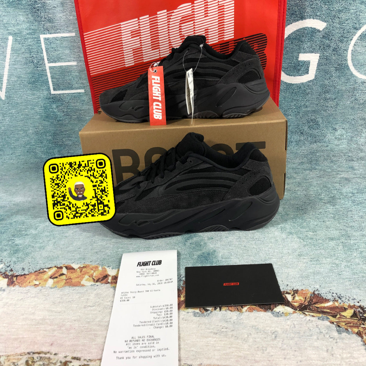 ADD boost 700 v2 vanta  Flight club Authentification ✔️ 1:1