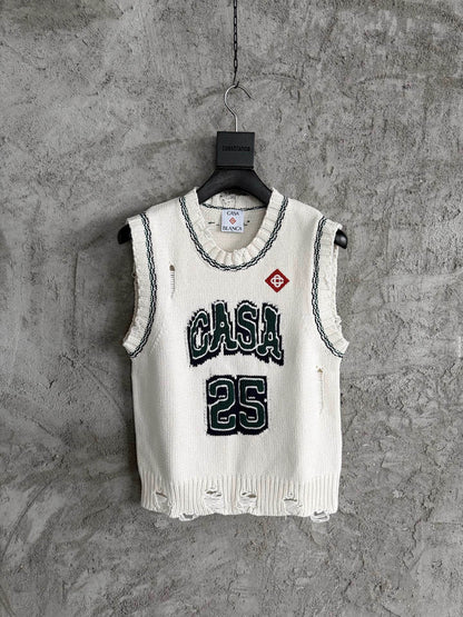 Débardeur en maille Intarsia Casa