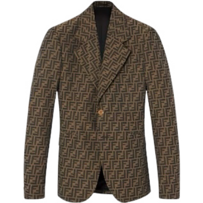 Blouson marron FF