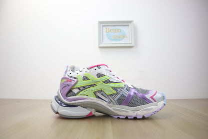 Blncg Runner violet fluo jaune facture