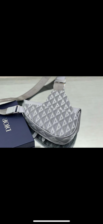 Sac saddle Grey  facture