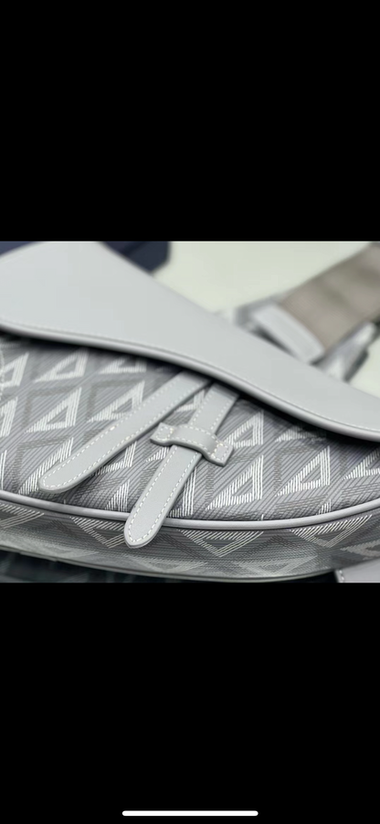 Sac saddle Grey  facture