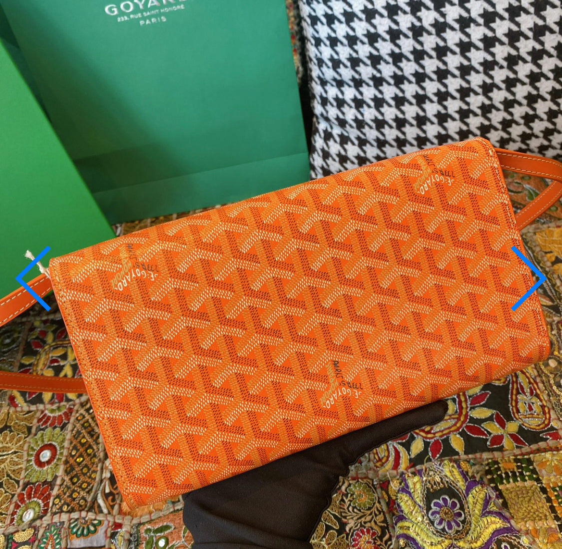 Étui monte Carlo mini orange  facture
