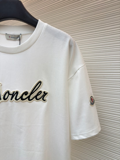 T Shirt Monclr logo brodé