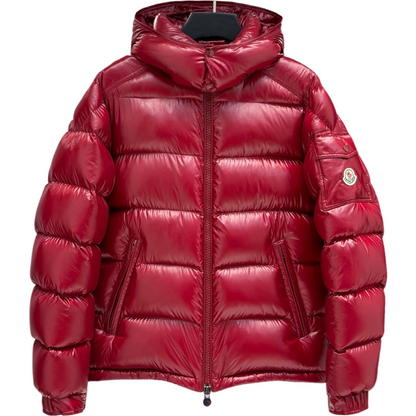 Doudoune Moncl’r Maya rouge  2025 95% 10/10