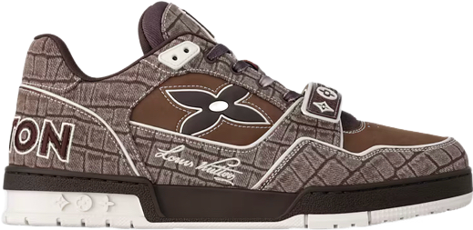 Lv trainers velcro  2k25 full set rose