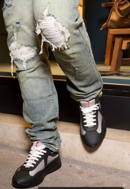 Sneakers Prd America ´ s Cup black Gomme & tissu bike 10/10