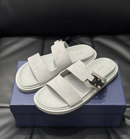 Sandale Dior Aqua Suède grise