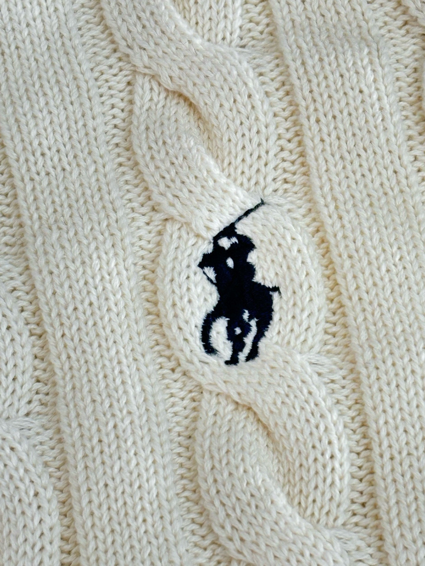 PULL RALPH BEIGE ZIPPÉ