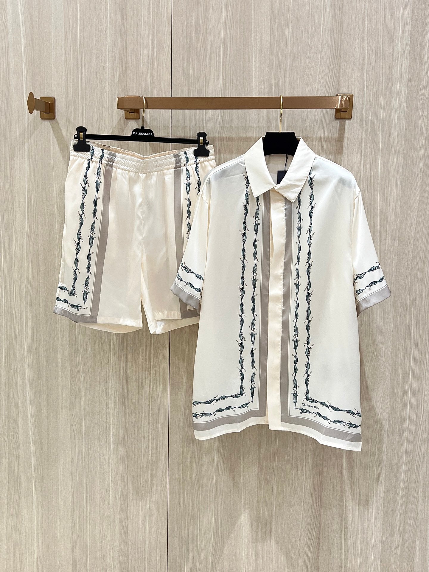 Ensemble Chemise à manches courtes Christian D Couture Muguet