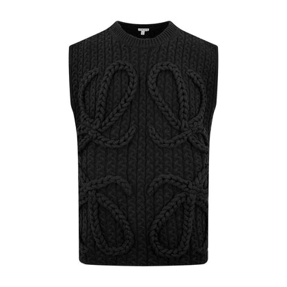 Pull  sans manches en laine LOEW
