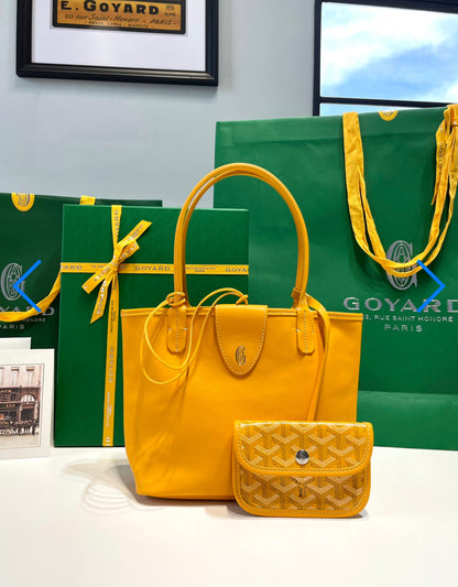 Sac Anjou Mini  yellow facture