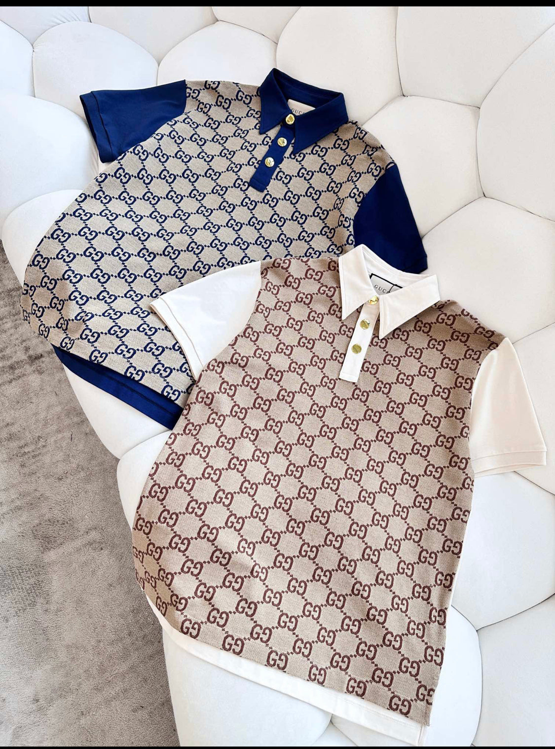 Polo Gg marron facture