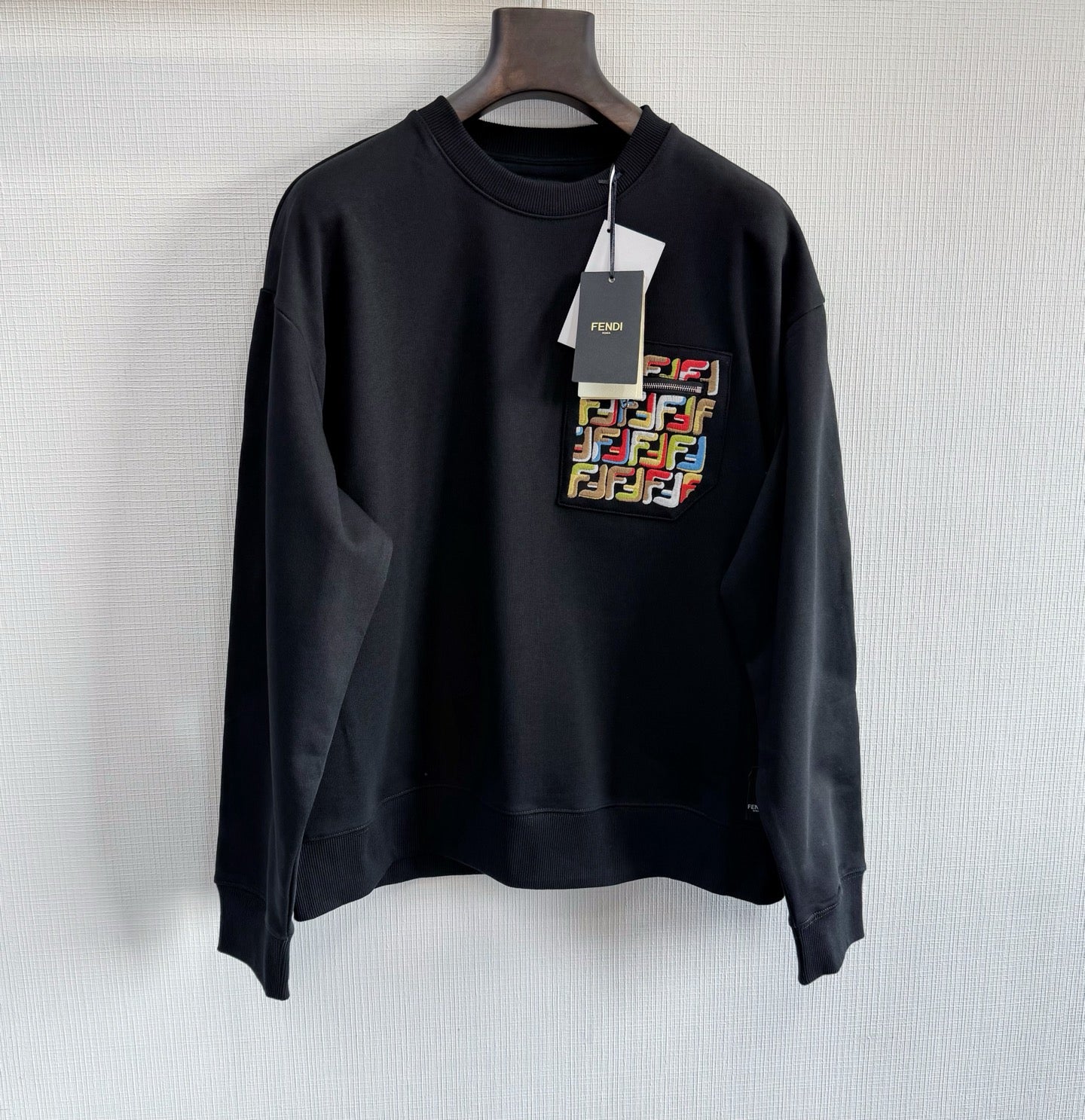FF Sweat-shirt Lunar New Year en coton noir 10/10