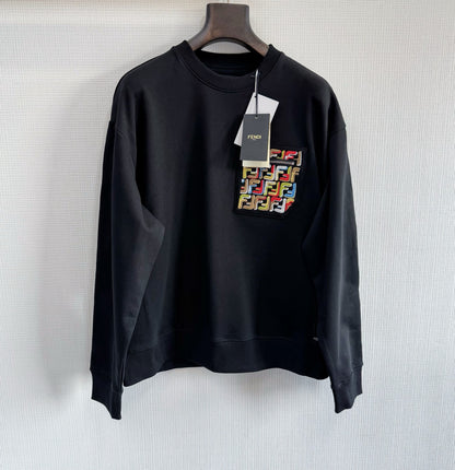 FF Sweat-shirt Lunar New Year en coton noir 10/10