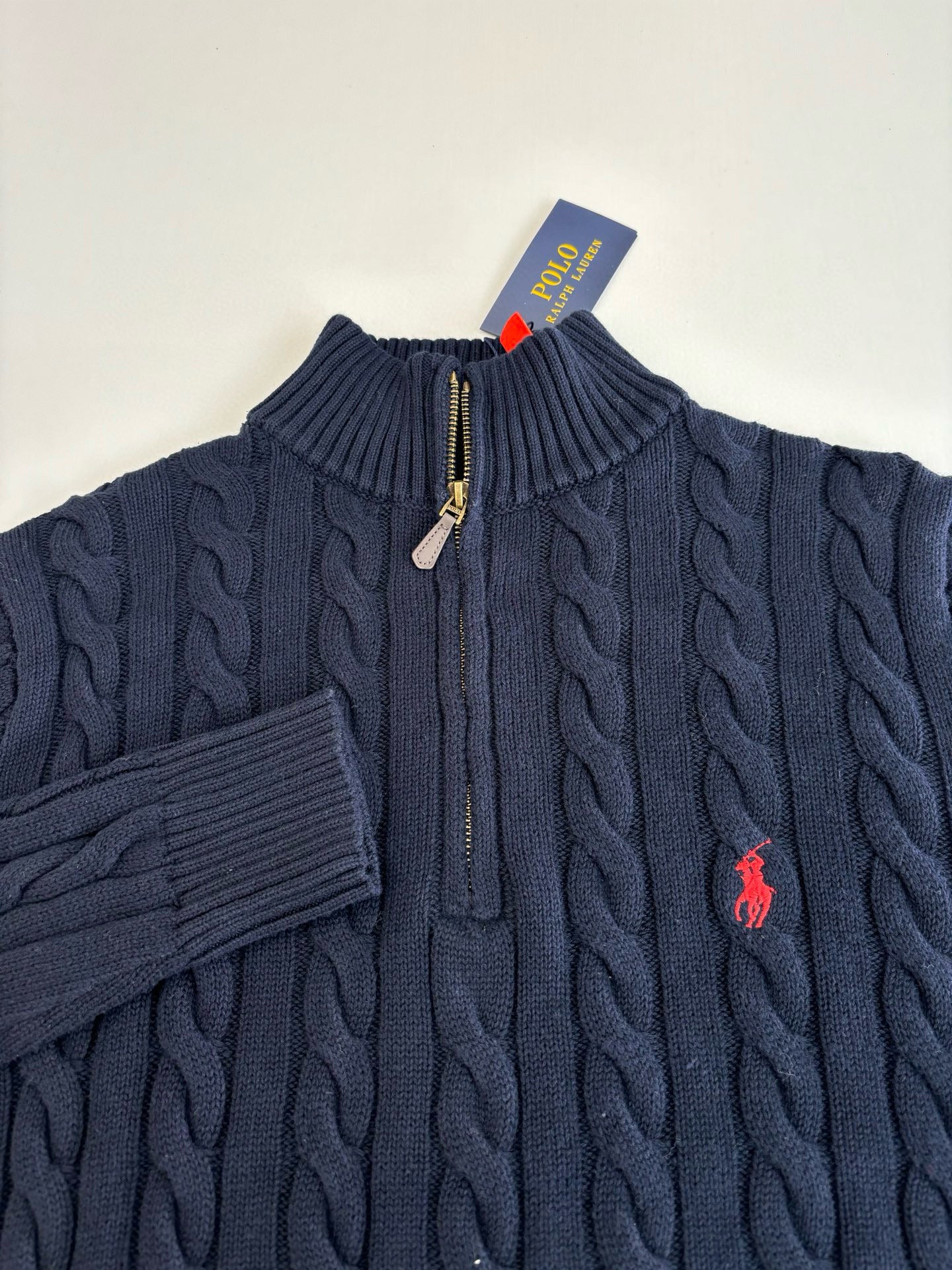 PULL RALPH BLEU  ZIPPÉ