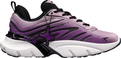 Sneaker B44 Blade Maille technique blanche  et tissu technique violet dégradé 😈
