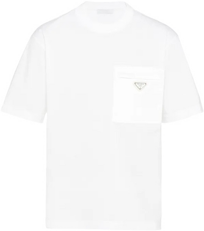 T shirt Prd Black Cotton  and re nylon