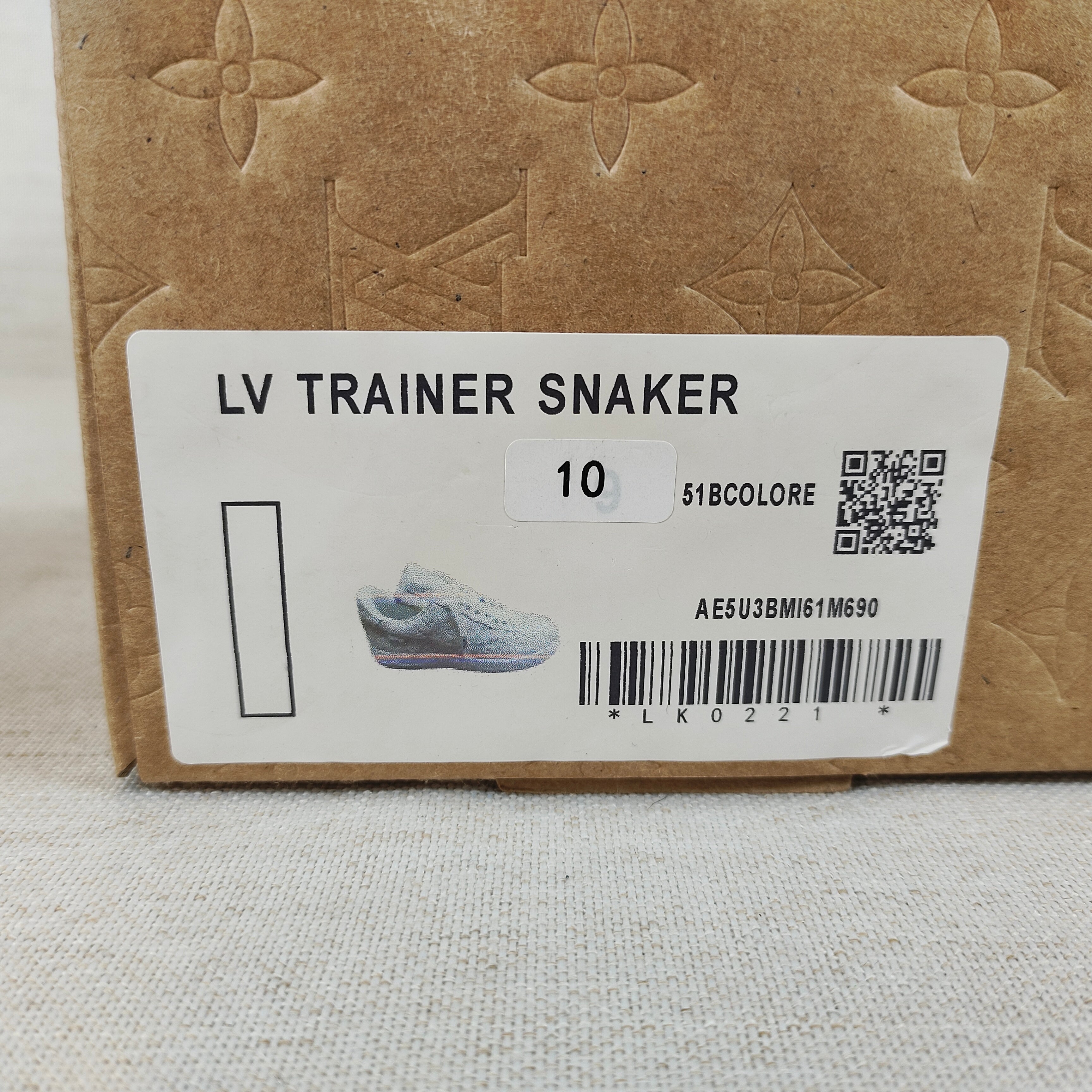 Af1 x Lv Full white Catégorie A