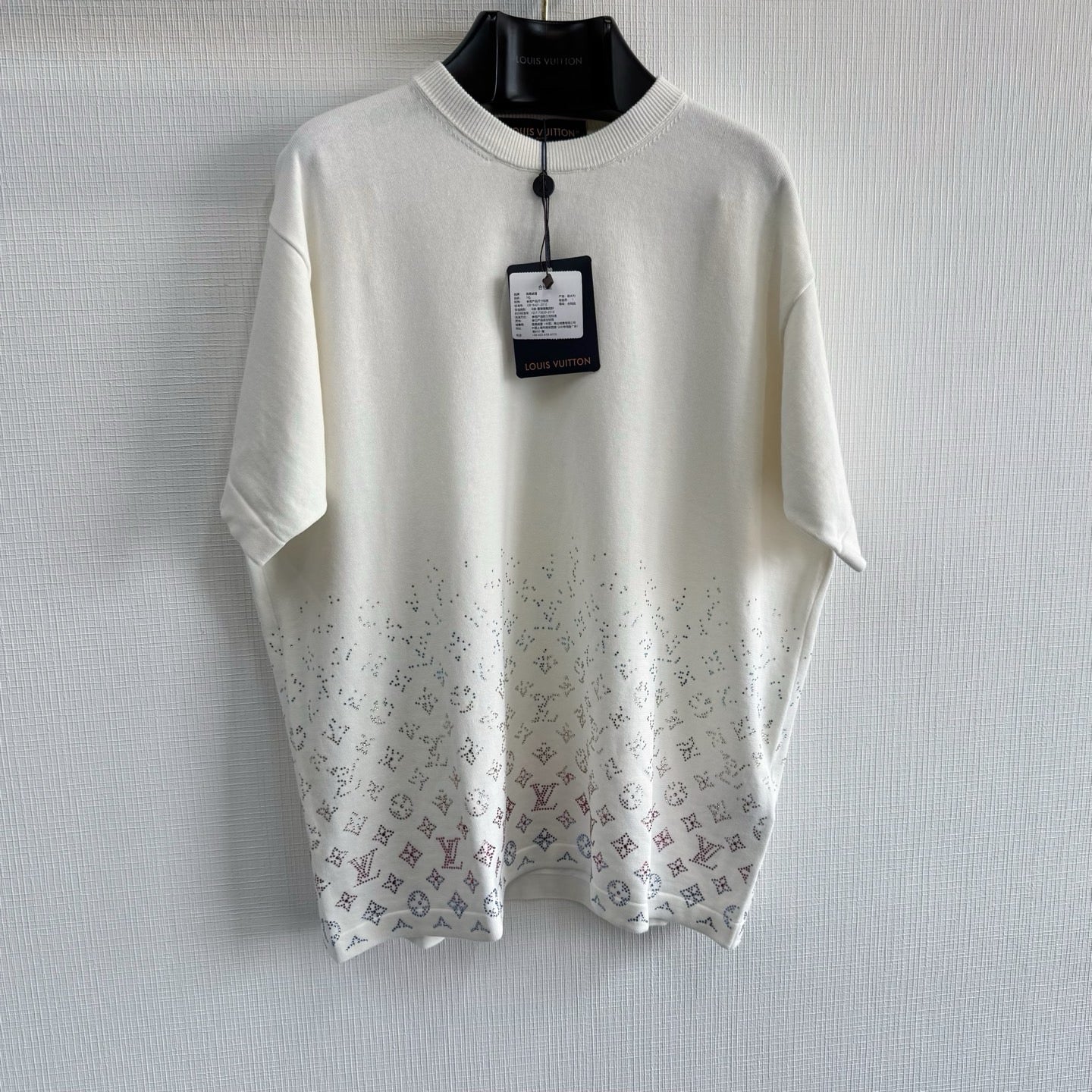 Tee-shirt lv ornementé Monogram Gradient