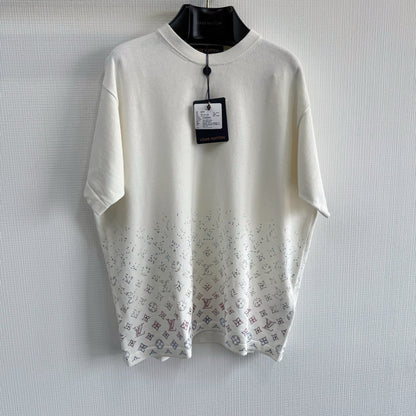 Tee-shirt lv ornementé Monogram Gradient