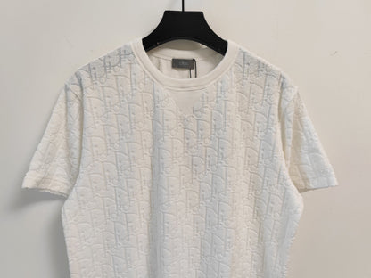 T shirt CD oblique coupe relax