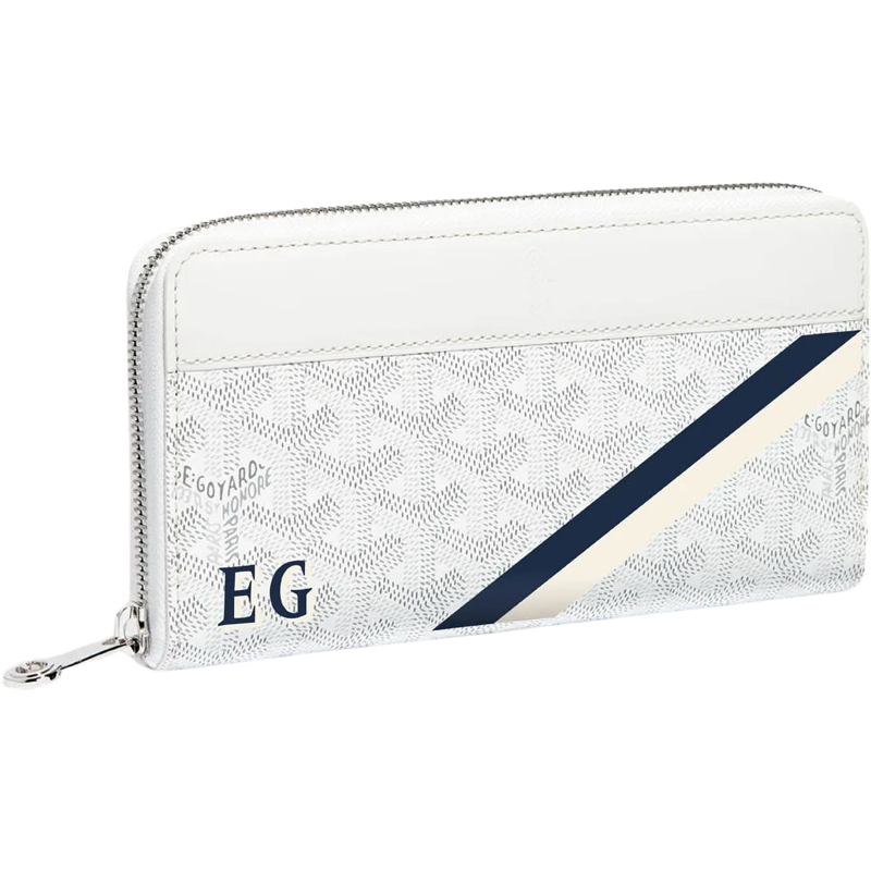 Porte Feuille Matignon Gyrd avec Initiales + bandes