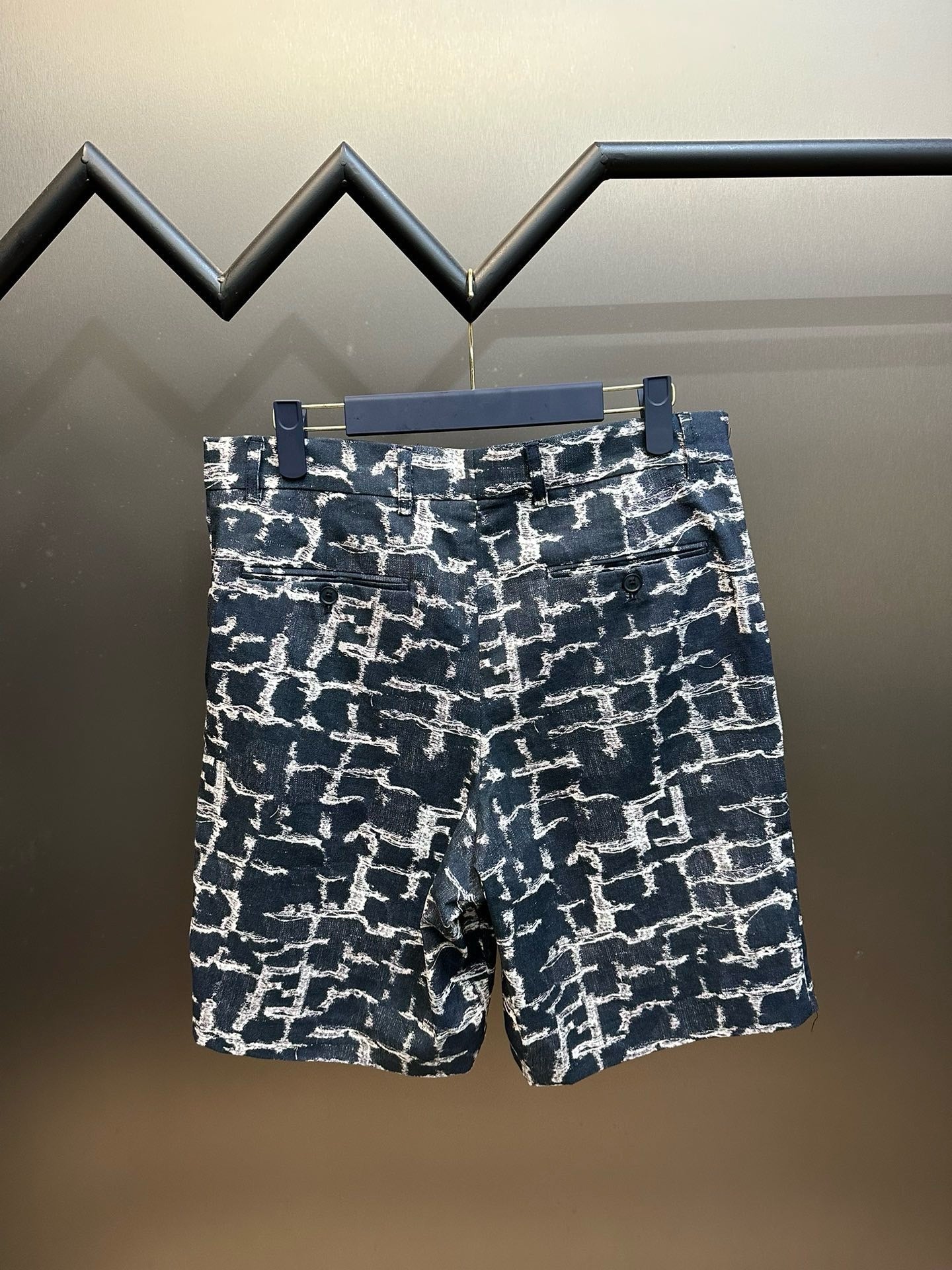SHORTS FF DENIM BLAU