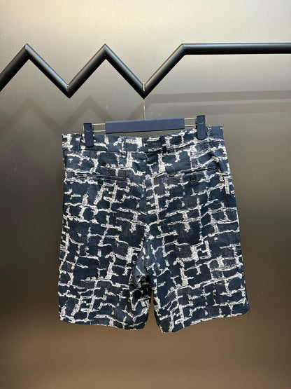 SHORTS FF DENIM BLAU