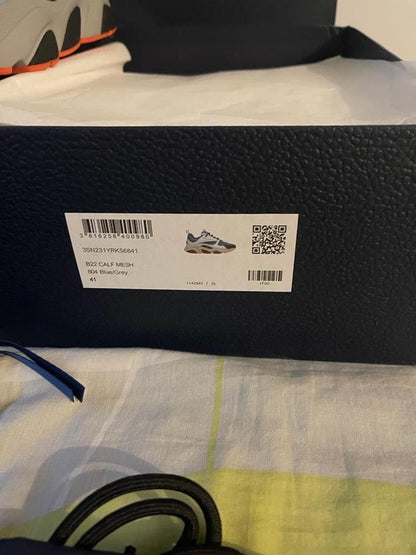 B22 Blue calf mesh 2023 invoice (Not found)