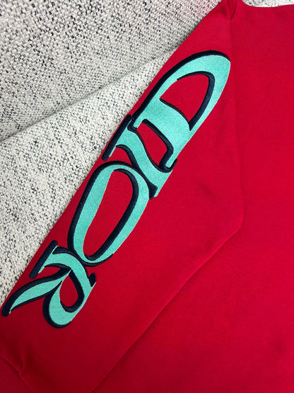 Sweatshirt CD AND LEWIS HAMILTON molleton de coton rouge