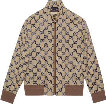 VESTE ZIPPÉE EN TOILE GG JUMBO