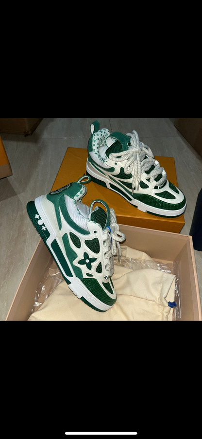 Lv Skate grüne Turnschuhe 10/10 Rechnung