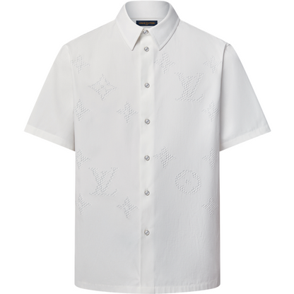 Chemise lv imprime Monogram