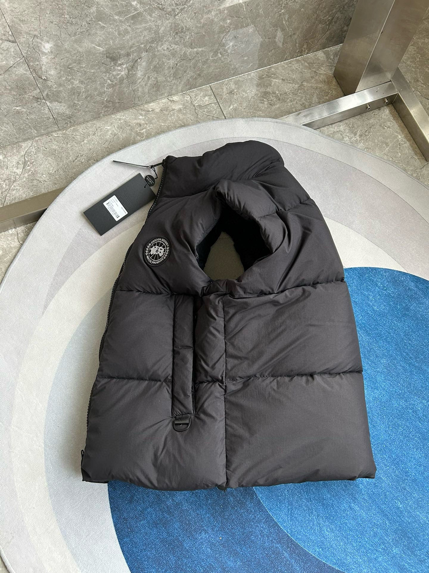 CANADA G Canada Goose Gilet Everett Noir Label Marine