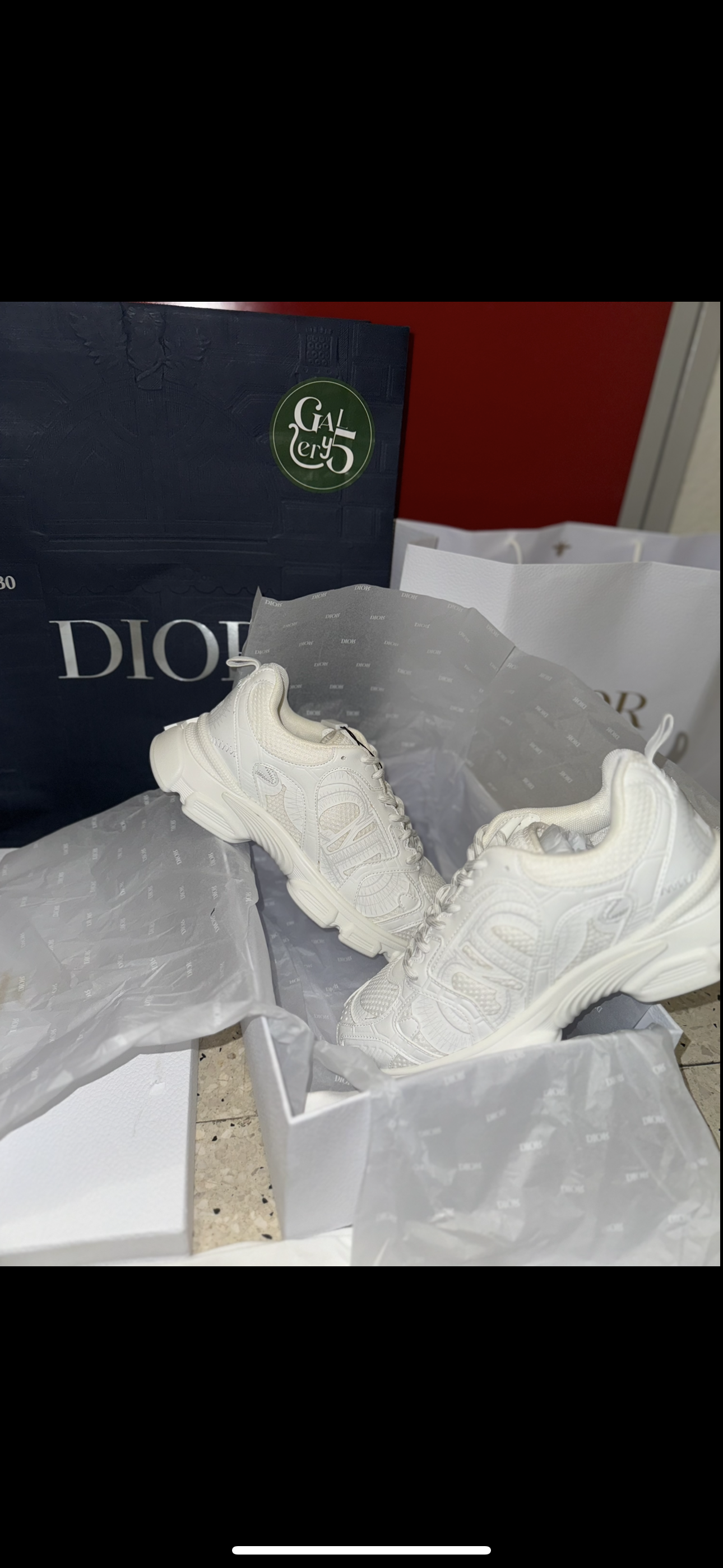 SNEAKERS CD CHRONO FACTURE PACKAGING COMPLET