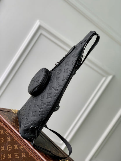 Sac sling duo  full black facture 10/10