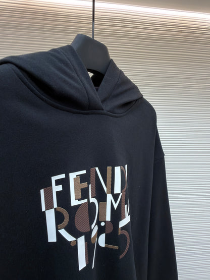 Pull FF logo imprimé