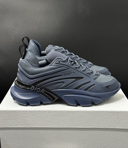 Sneaker B44 Blade Maille technique bleue et tissu technique bleu