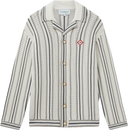 Chemise Casablanca cardigan en crochet