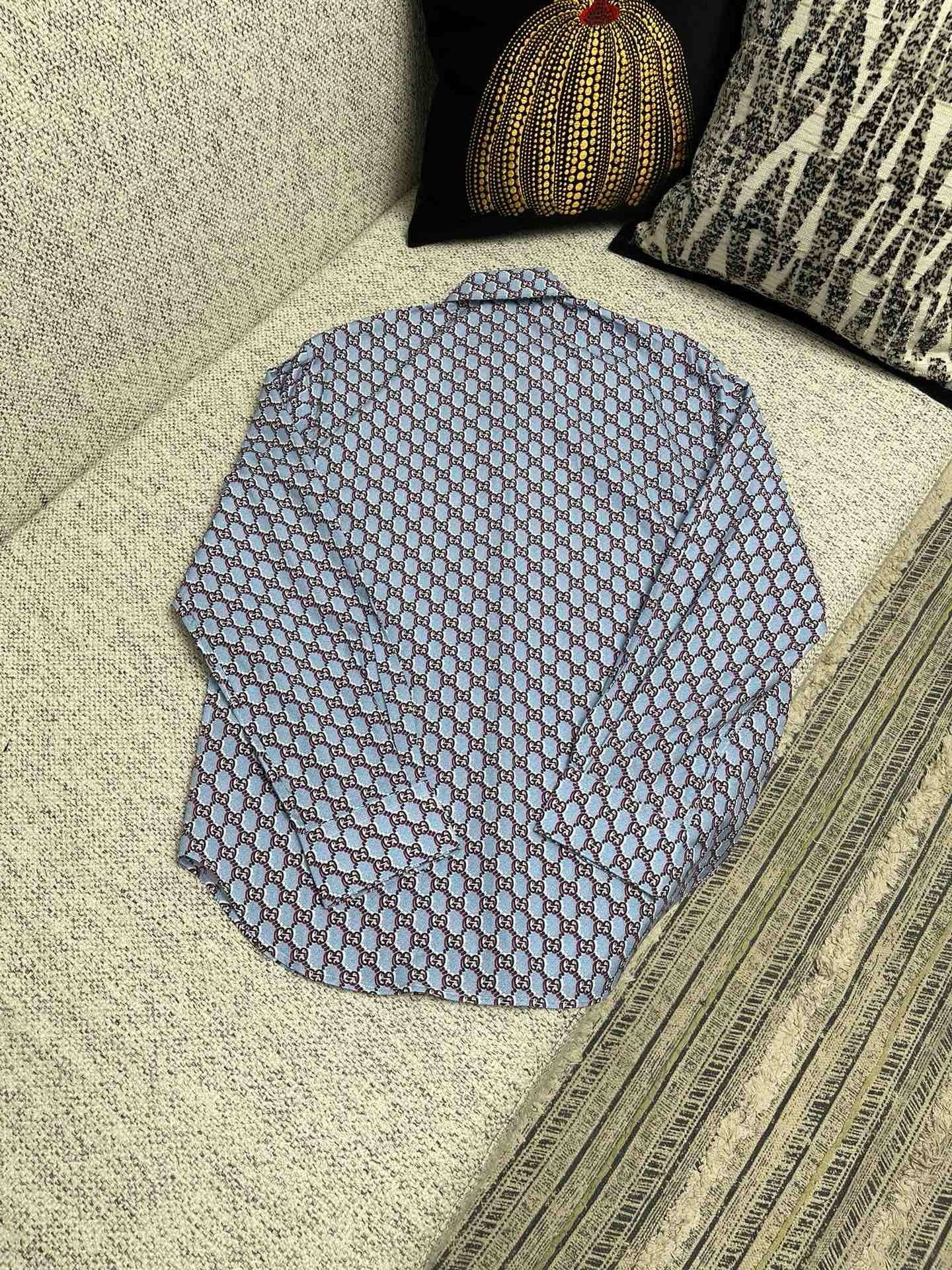 Chemise GG coton imprime