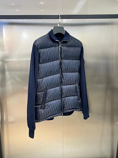 Veste Cd en maille bleu nuit  facture 10/10 📦⚡️🚚