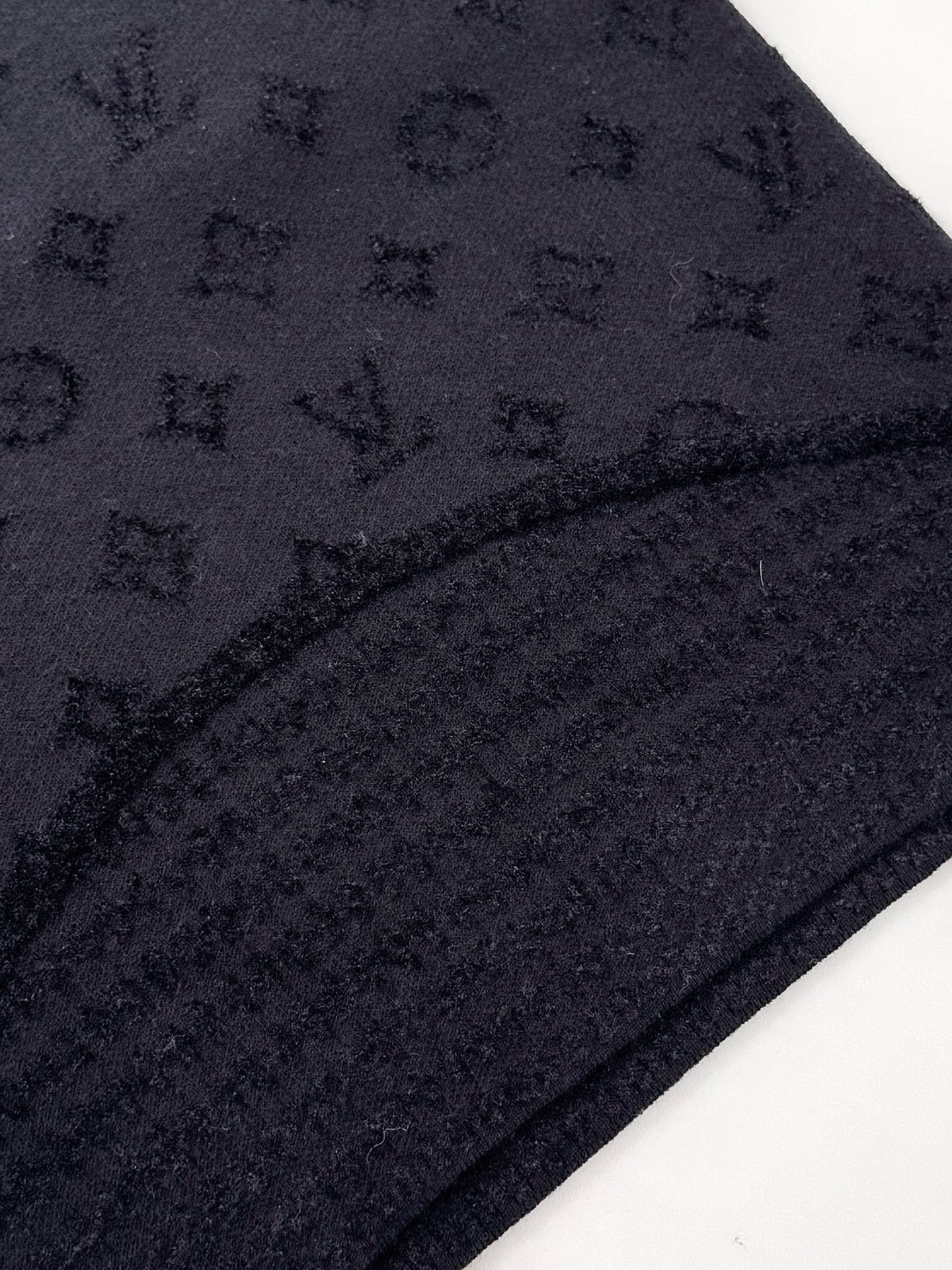Short en maille à motif jacquard