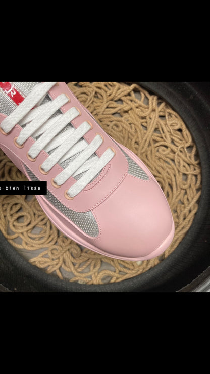 Sneakers Prd America ´ s Cup Gomme & tissu bike Pink 10/10
