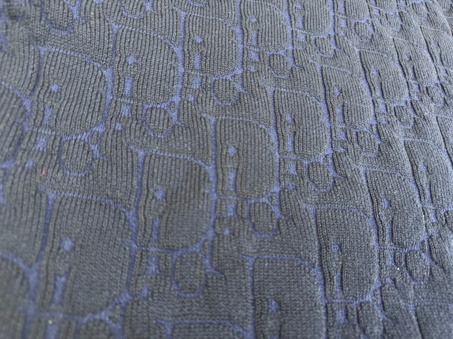 Pull Cd oblique  ecru bleu