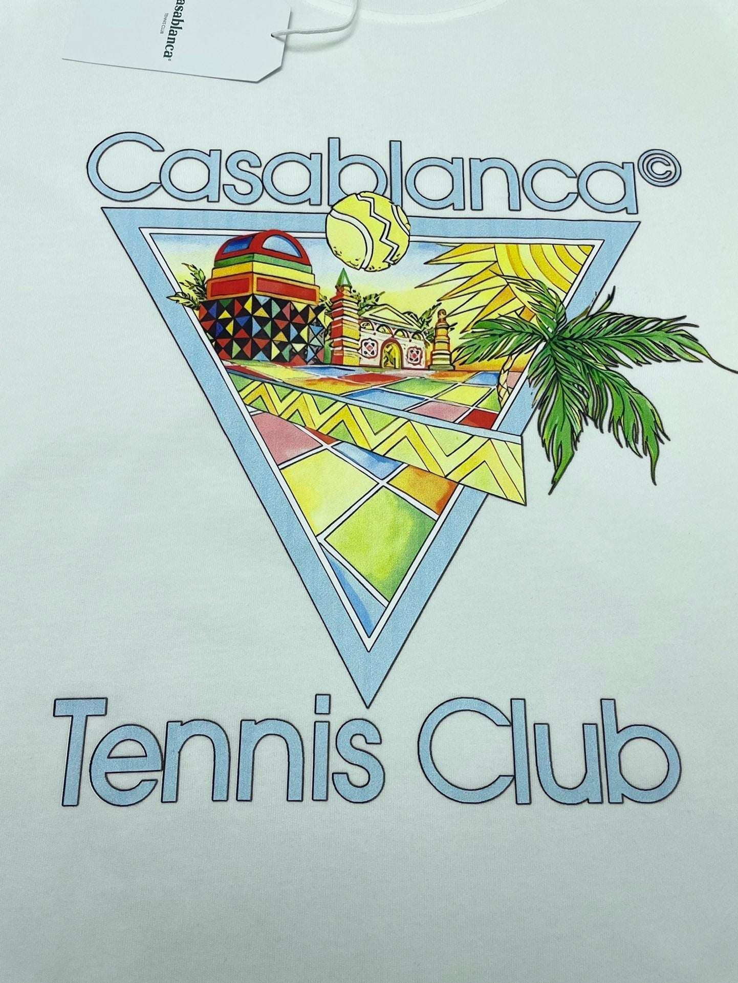 CASA PRINTED TENNIS CLUB T-SHIRT