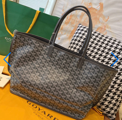 Sac Anjou GM  grey facture