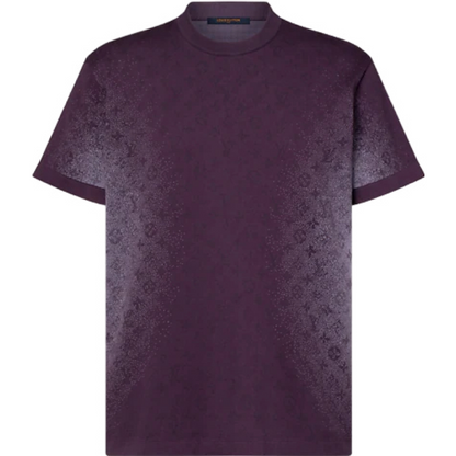 T-shirt Purple lv maille jacquard Monogram